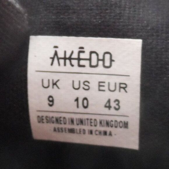 Akedo x The Batman Gotham Hero Signature High Top Sneakers Black / Red Men's 10 - Picture 10 of 11